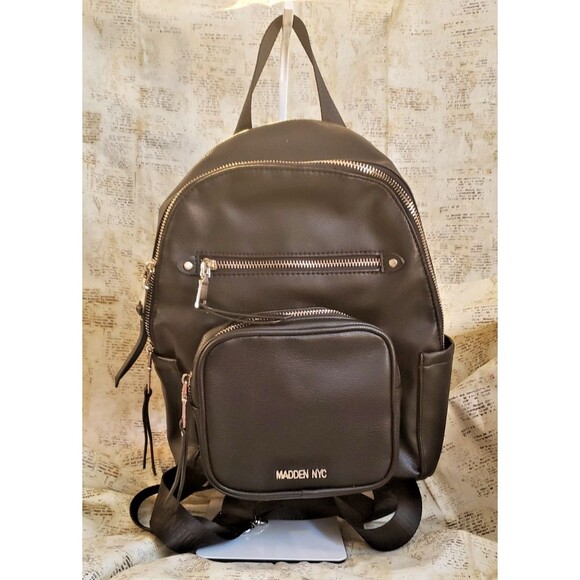 Preowned - Steven Madden Accessory Bag and Madden NYC Polyurethane Backpack EUC main image 10